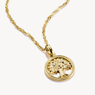 Thomas Sabo Gold Plated Tree of Life Charm 