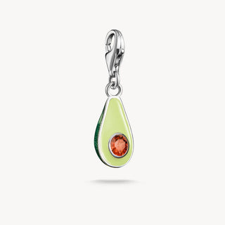 Thomas Sabo Silver Avocado Enamel Charm