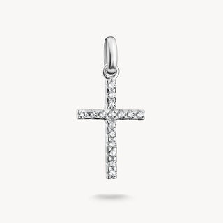 Thomas Sabo Silver Cross with Cubic Zirconia Charm