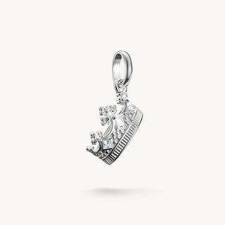 Thomas Sabo Jewellery Thomas Sabo Silver Cubic Zirconia Crown Charm 2716177