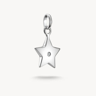 Thomas Sabo Silver Cubic Zirconia Star Charm