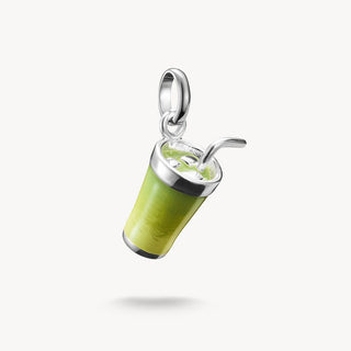 Thomas Sabo Silver Matcha Drink Charm 