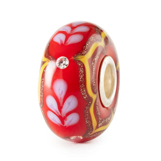 Trollbeads Crimson Silk Brilliance Beads