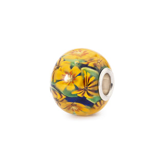 Trollbeads Jewellery Trollbeads Flower Child Glass Bead 0911273