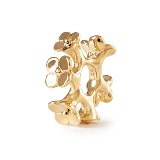 Trollbeads Jewellery Trollbeads Gold Plated Flower Crown Bead 0916004