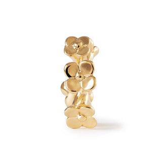 Trollbeads Jewellery Trollbeads Gold Plated Flower Crown Bead 0916004