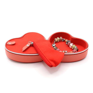 Trollbeads Jewellery Bags and Boxes Trollbeads Red Heart to Heart Jewellery Box 0912053