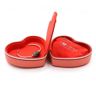Trollbeads Jewellery Bags and Boxes Trollbeads Red Heart to Heart Jewellery Box 0912053