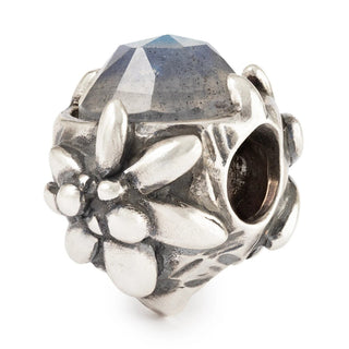 Trollbeads Silver Mountain Edelweiss Bead Charm