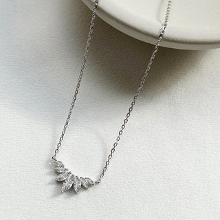 Carat* London White Gold Plated CZ Tulisa Necklace