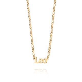 Daisy London Yellow Gold Plated Customisable Star Sign Necklace
