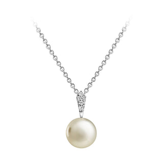Jersey Pearl Amberley Drop Pearl Necklace
