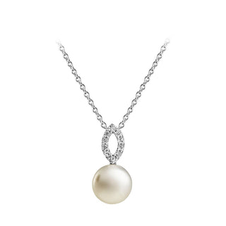 Jersey Pearl Amberley Cluster Necklace