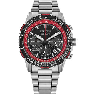 Citizen Watches Citizen 40mm Red Arrows Promaster Air Navihawk Stainless Steel Eco-Drive Watch 4117157