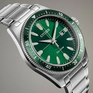 Citizen Watches Citizen 43mm Stainless Steel Sport Green Eco-Drive Watch 4117129