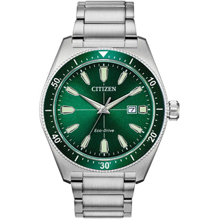 Citizen Watches Citizen 43mm Stainless Steel Sport Green Eco-Drive Watch 4117129