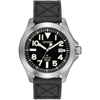 Citizen Watches Citizen 40mm Promaster Tough Titanium Eco-Drive Watch with a Fabric Strap 4117124