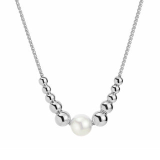 Jersey Pearl Silver Coast Necklace