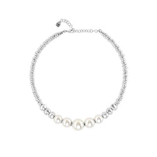 UNO de 50 Silver 'Superlative' Multi Pearl Necklace