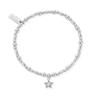 Chlobo Silver November Birthstone Bracelet