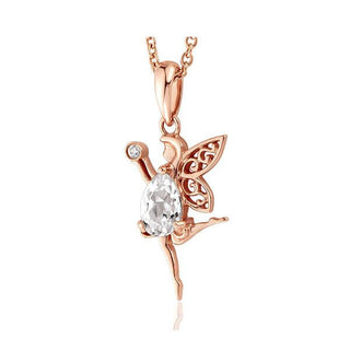 Clogau 9ct Rose Gold Fairy Necklace