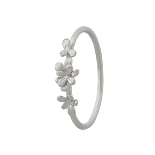 Alex Monroe Silver Tiny Sprouting Ring