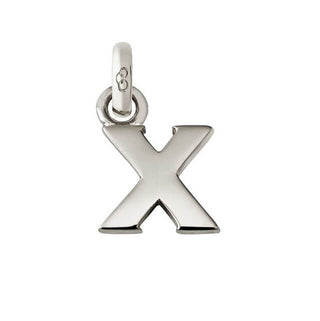 Links Of London Silver Letter X Charm Pendant