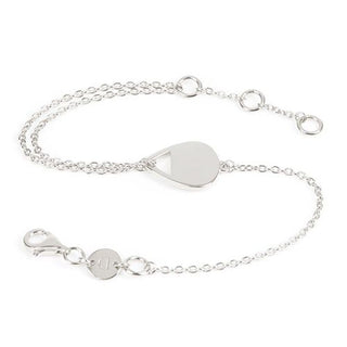 Daisy London Silver Laura Whitmore Plectrum Bracelet