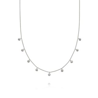Daisy London Silver Rope Knot Necklace
