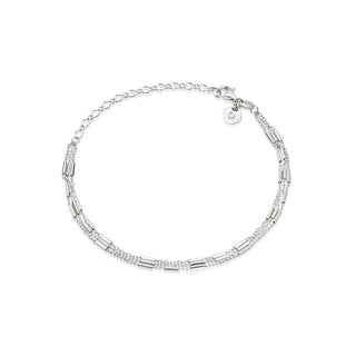 Daisy London Silver Artisan Bracelet