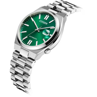 Citizen Watches Citizen 40mm Tsuyosa Stainless Steel Green Automatic Watch 4117145
