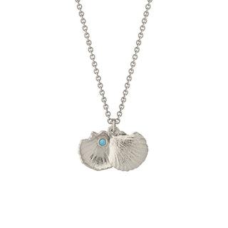 Alex Monroe Silver Shell And Opal Necklace