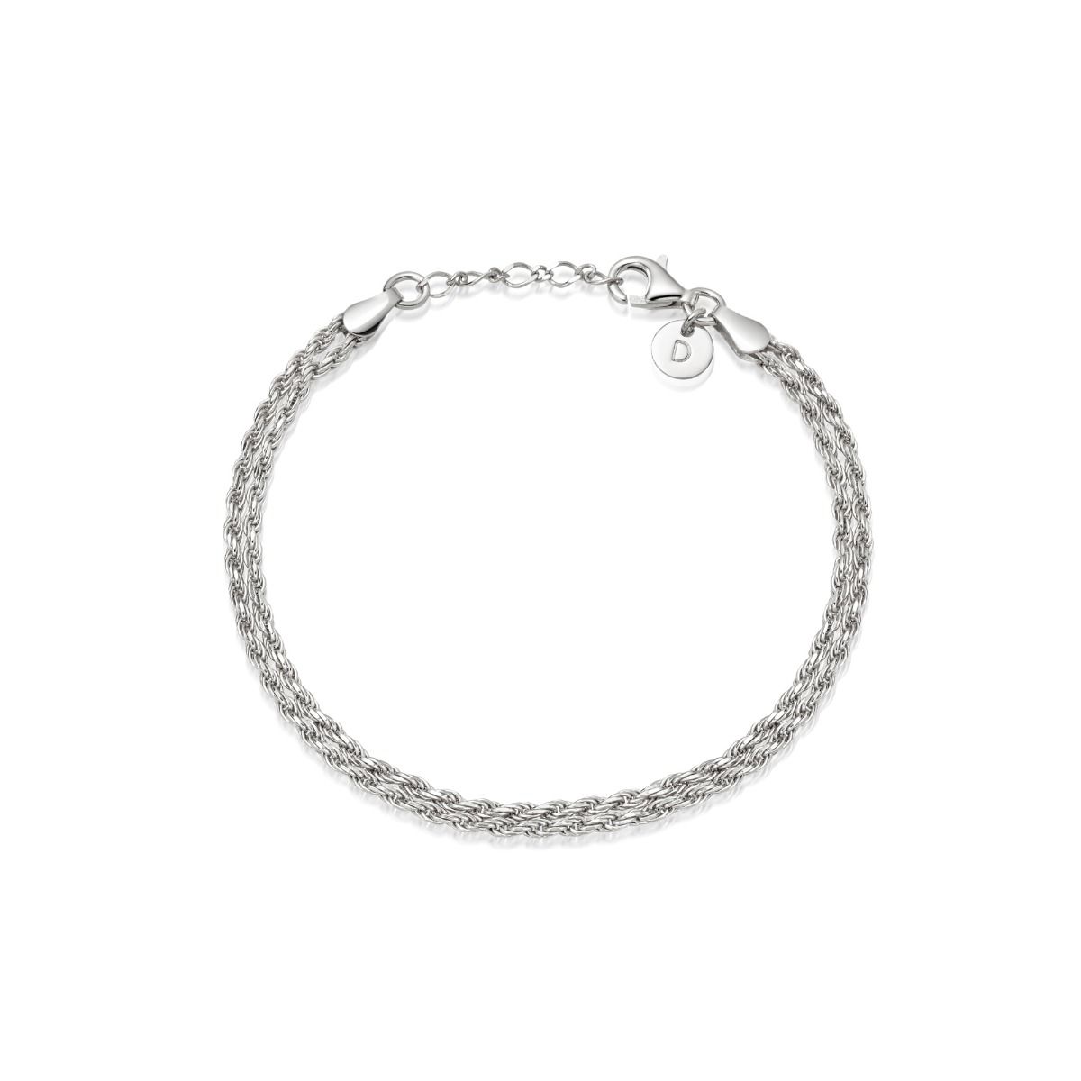 Linked Chain Bracelet Sterling Silver – Daisy London