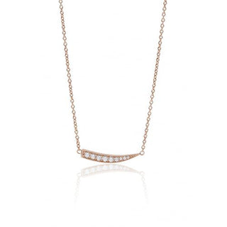 Sif Jakobs Rose Gold Plated Pila Necklace