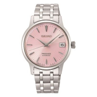 Seiko Presage Ladies Pink Automatic Cosmopolitan Watch