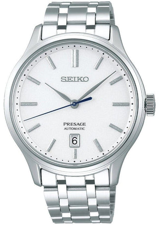 Seiko Presage Gents Automatic Watch With A Stainless Steel Bracelet