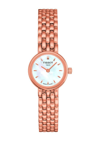 Tissot Ladies Lovely Rose Gold Plated Mother-of-pearl Quartz Watch