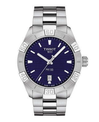 Tissot Pr100 Sport Gents Blue Quartz Watch