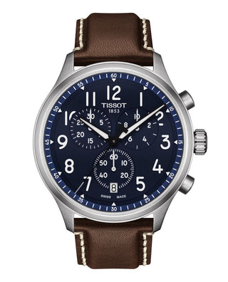 Tissot Chrono Xl Gents Vintage Blue Quartz Watch