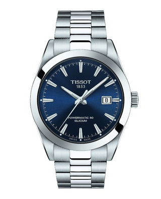 Tissot Powermatic Gents Stainless Steel Blue Automatic Watch