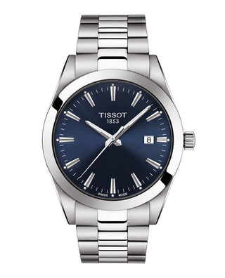 Tissot Gentleman Gents Blue Quartz Watch