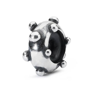 Trollbeads Silver Dot To Dot Spacer Bead