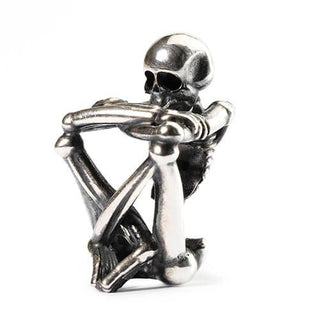 Trollbeads Silver Skeleton Spirit Bead