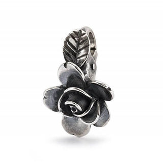 Trollbeads Silver Rose Of Beauty Pendant