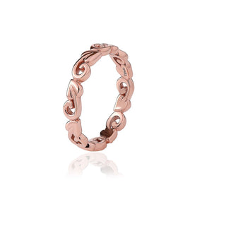 Clogau 9ct Rose Gold Tree Of Life Ring - Size M