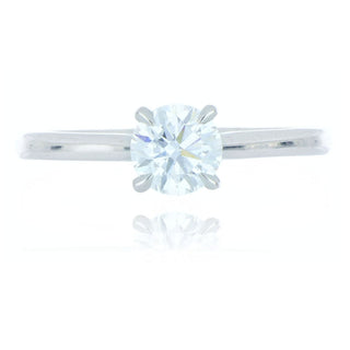 A&s Engagement Collection Platinum 0.80ct Diamond Solitaire Ring