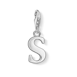 Thomas Sabo Silver Letter S Charm Pendant