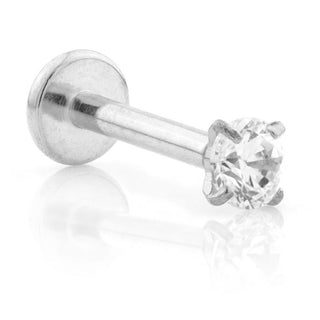A&s Ear Styling Collection Titanium Crystal Single Stud Earring