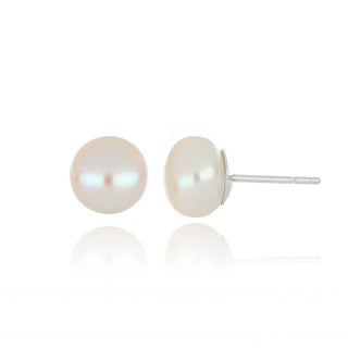A&s Enchanted Collection 8.5-9mm Freshwater Pearl Stud Earrings