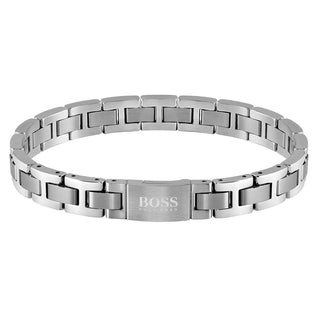 Boss Gents Metal Link Essentials Stainless Steel Bracelet
